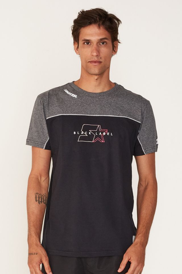 Camiseta-Starter-Especial-Cinza-Mescla-Escuro