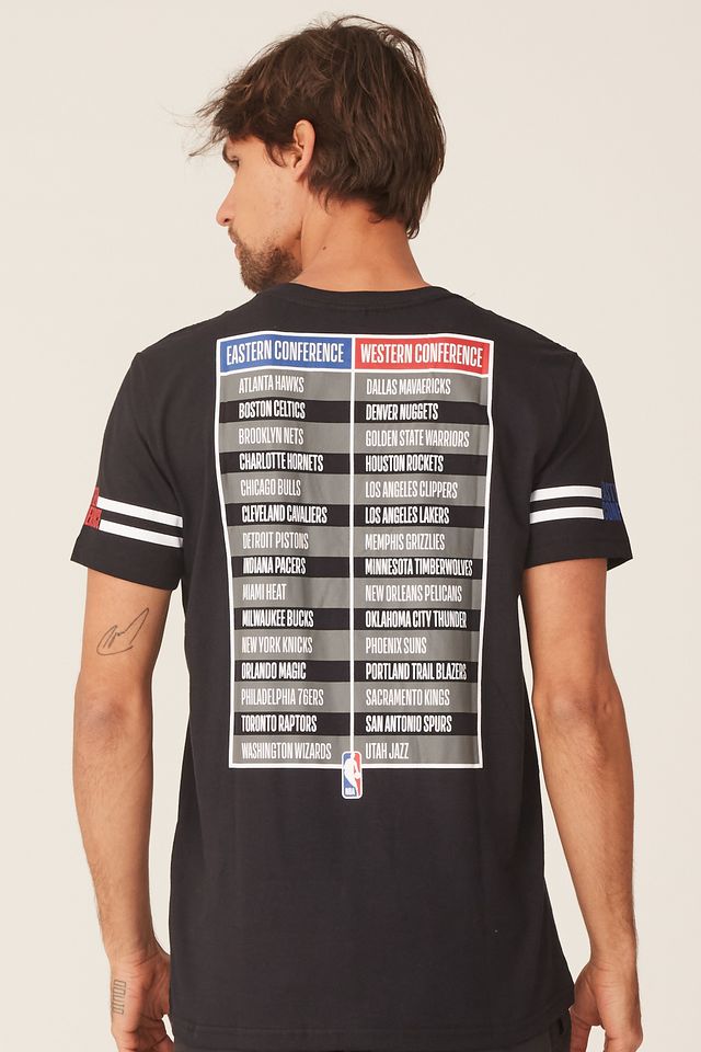 Camiseta-NBA-Especial-Casual-Preta