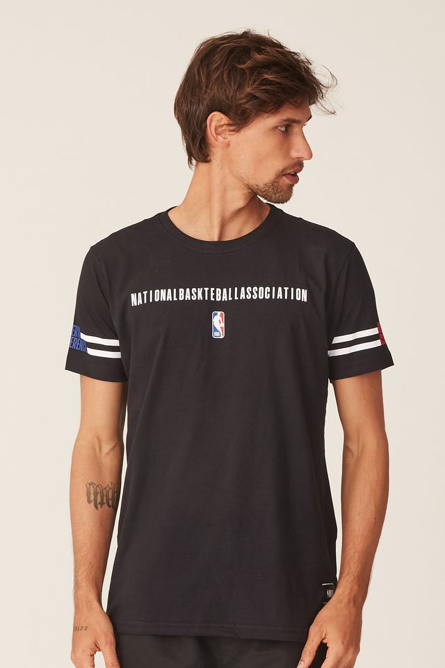 Camiseta-NBA-Especial-Casual-Preta