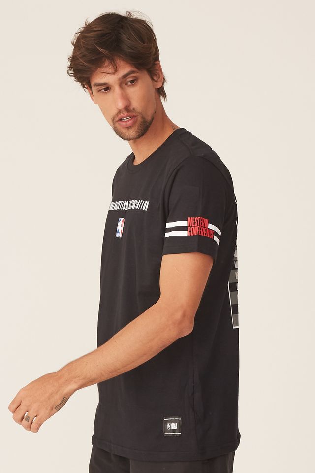Camiseta-NBA-Especial-Casual-Preta