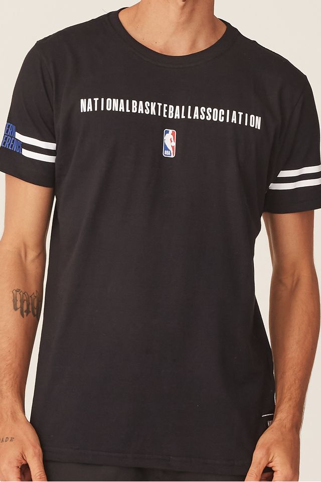Camiseta-NBA-Especial-Casual-Preta