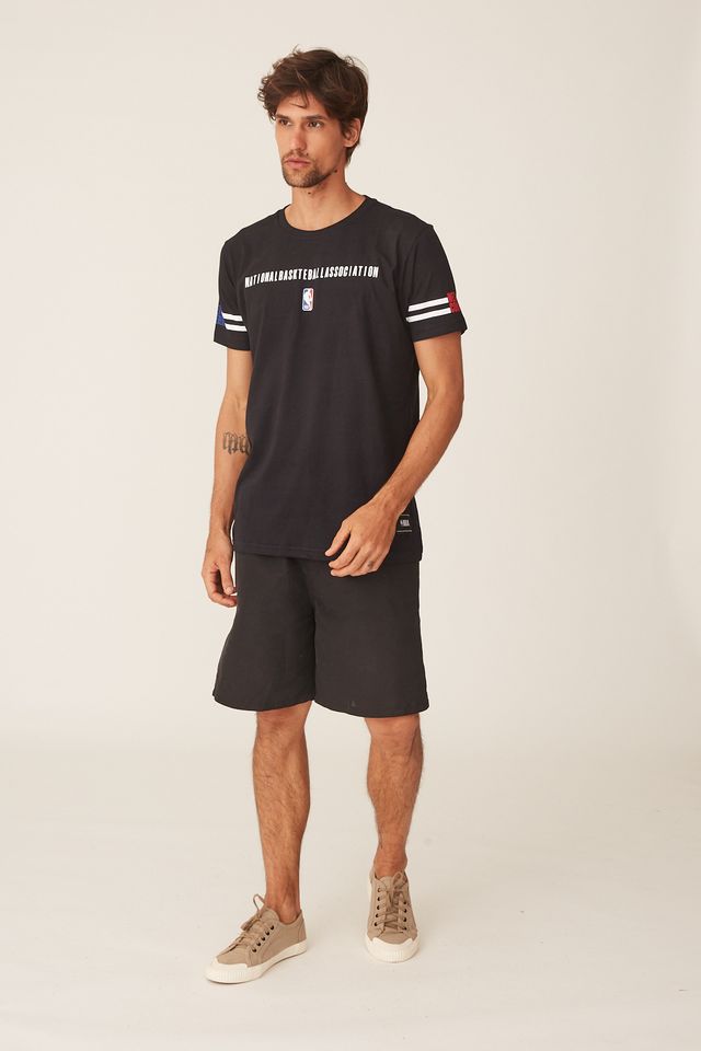 Camiseta-NBA-Especial-Casual-Preta
