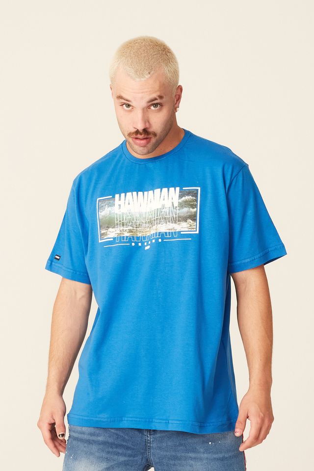 Camiseta-HD-Estampada-Azul