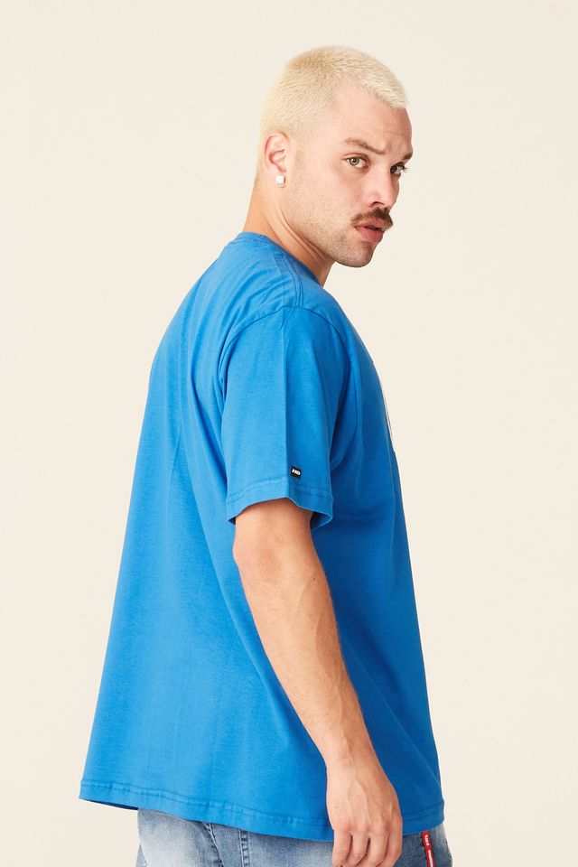 Camiseta-HD-Estampada-Azul