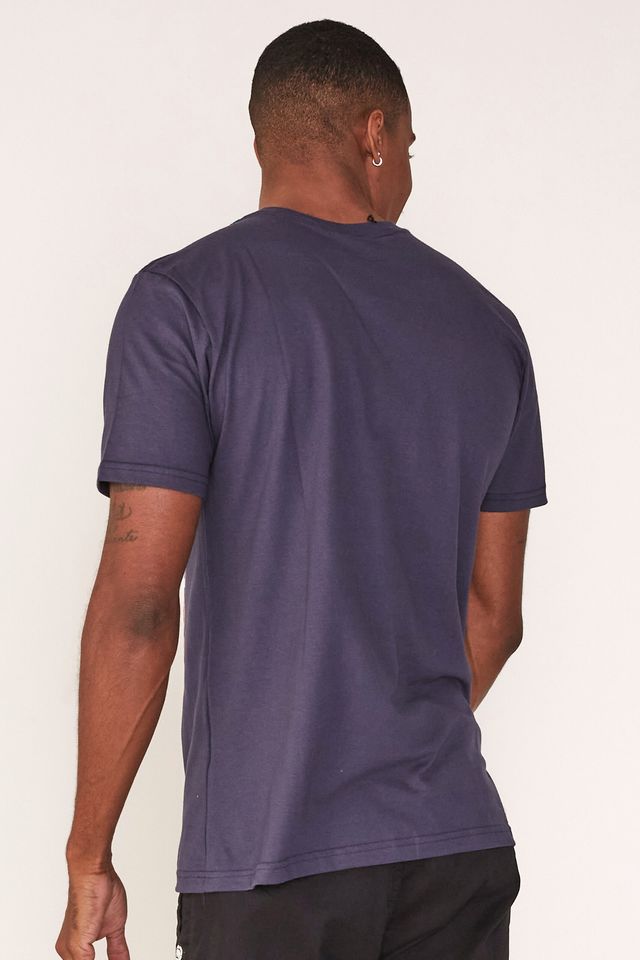 Camiseta-Ecko-Estampada-Azul-Marinho