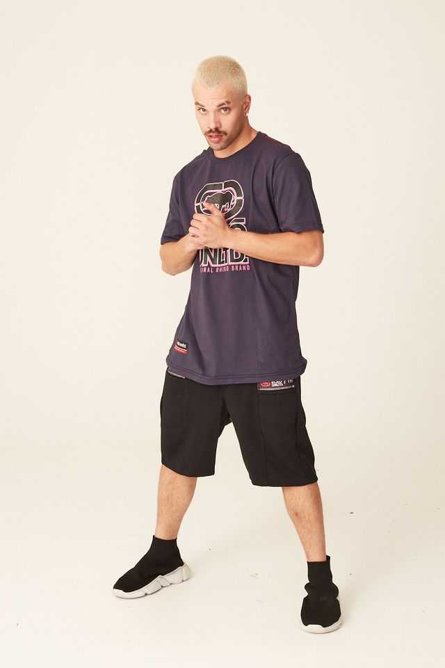 Camiseta-Ecko-Estampada-Azul-Marinho