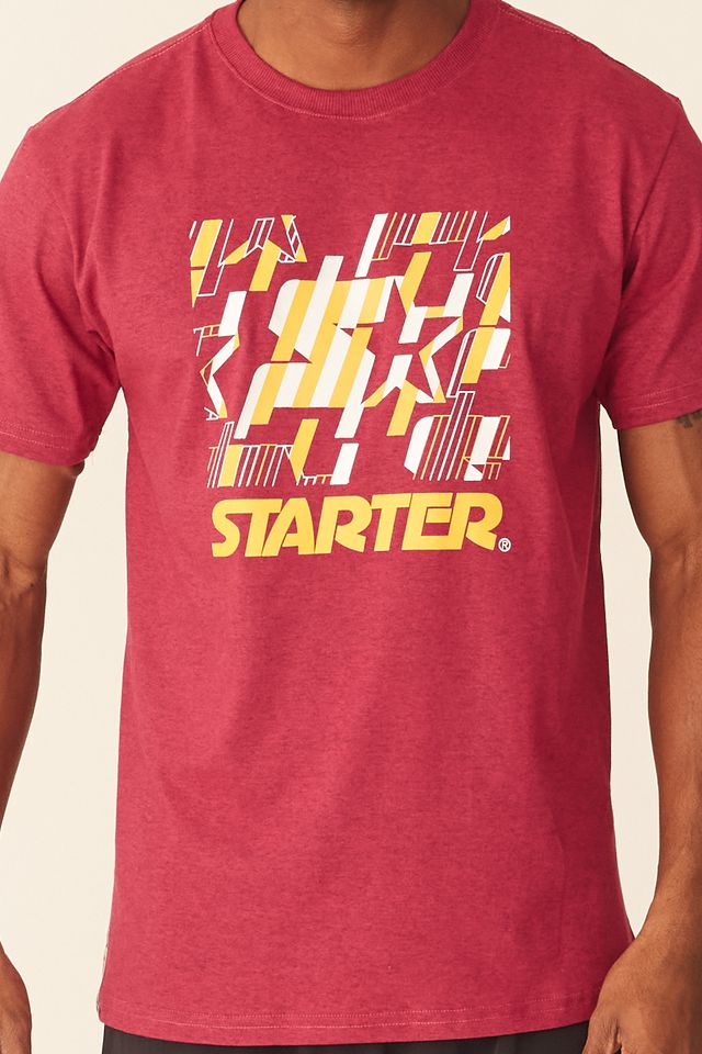 Camiseta-Starter-Estampada-Pink-Neon-Mescla