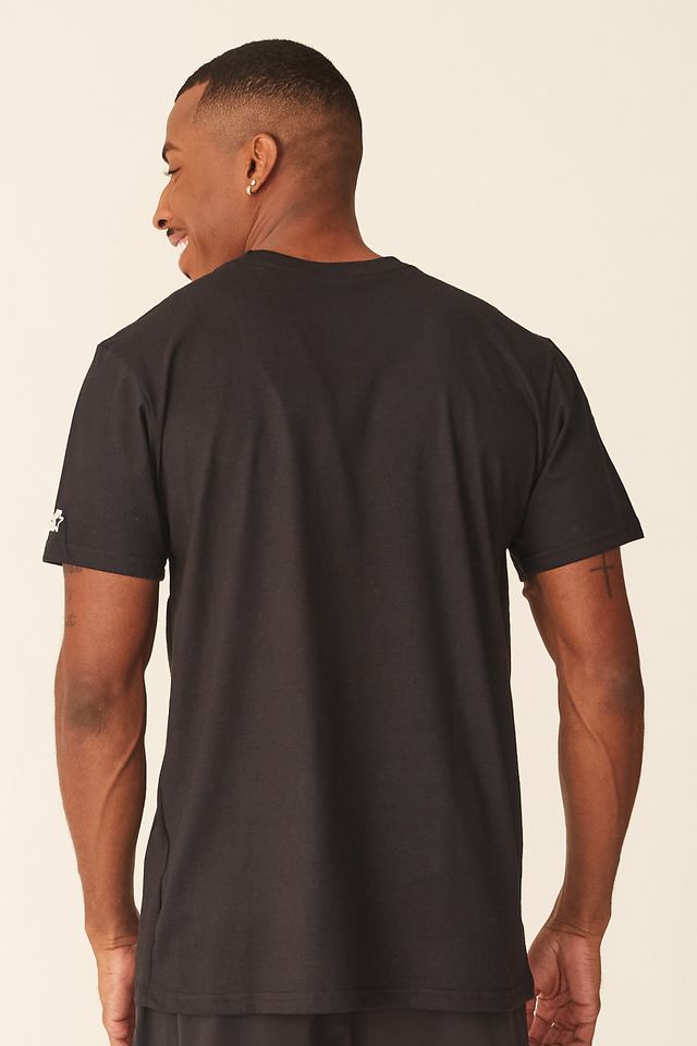 Camiseta-Starter-Estampada-Preta