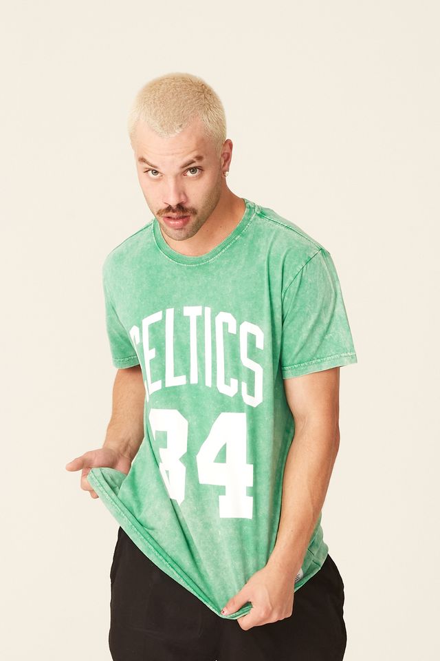 Camiseta-Mitchell---Ness-Especial-Boston-Celtics-Paul-Pierce-Verde Camiseta-Mitchell---Ness-Especial-Boston-Celtics-Paul-Pierce-Verde