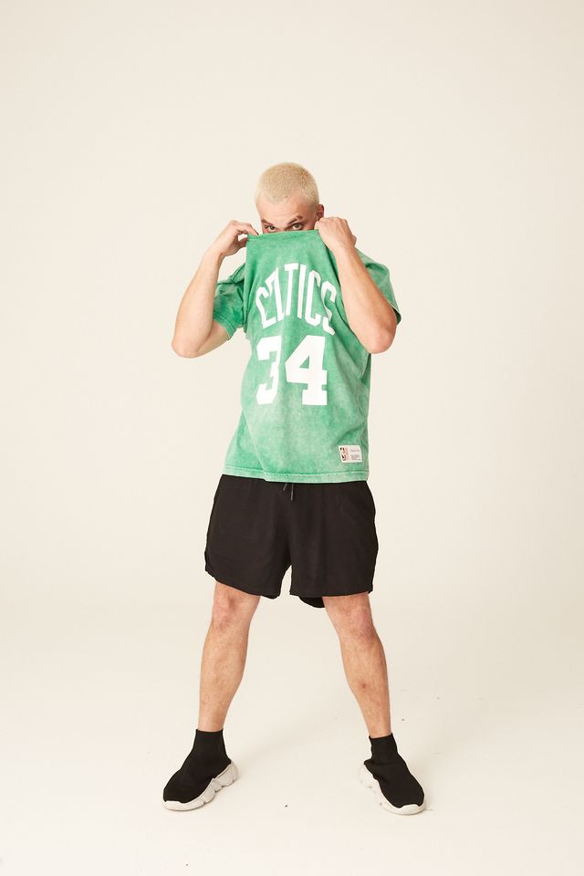 Camiseta-Mitchell---Ness-Especial-Boston-Celtics-Paul-Pierce-Verde