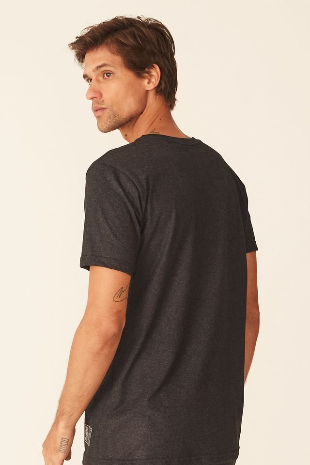 Camiseta-NBA-Estampada-New-York-Knicks-Casual-Preta-Mescla