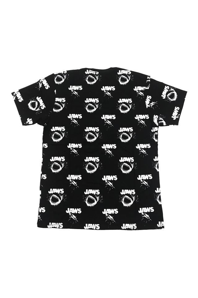 Camiseta-HD-Especial-Collab-Jaws-Preta