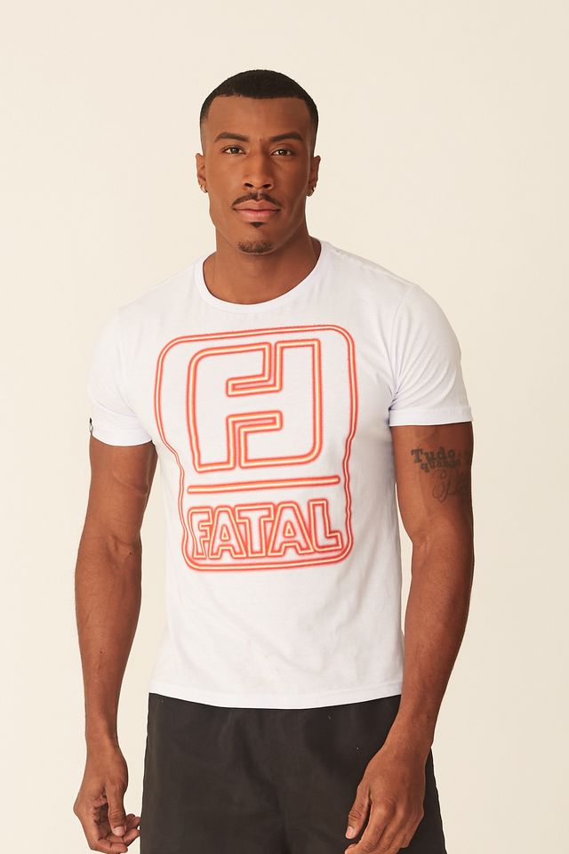 Camiseta-Fatal-Estampada-Branca