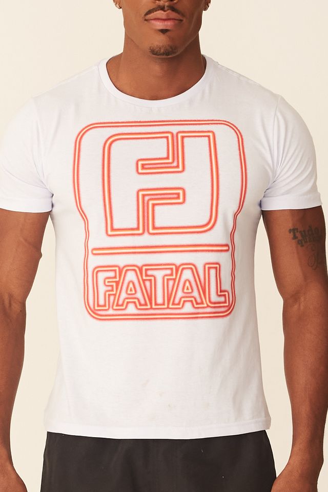 Camiseta-Fatal-Estampada-Branca