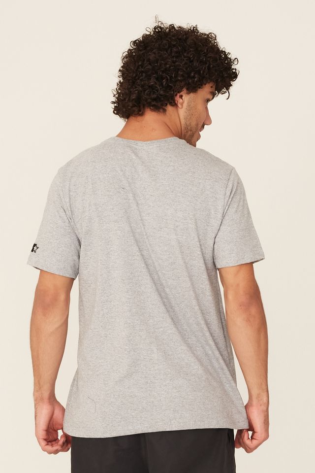 Camiseta-Starter-Estampada-Cinza-Mescla
