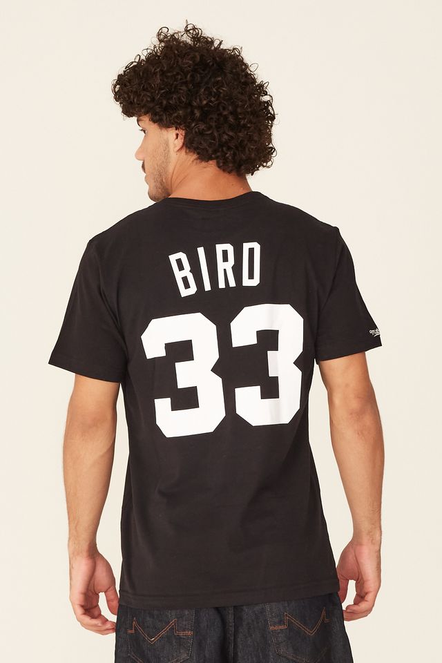 Camiseta-Mitchell---Ness-Especial-Boston-Celtics-Larry-Bird-Preta
