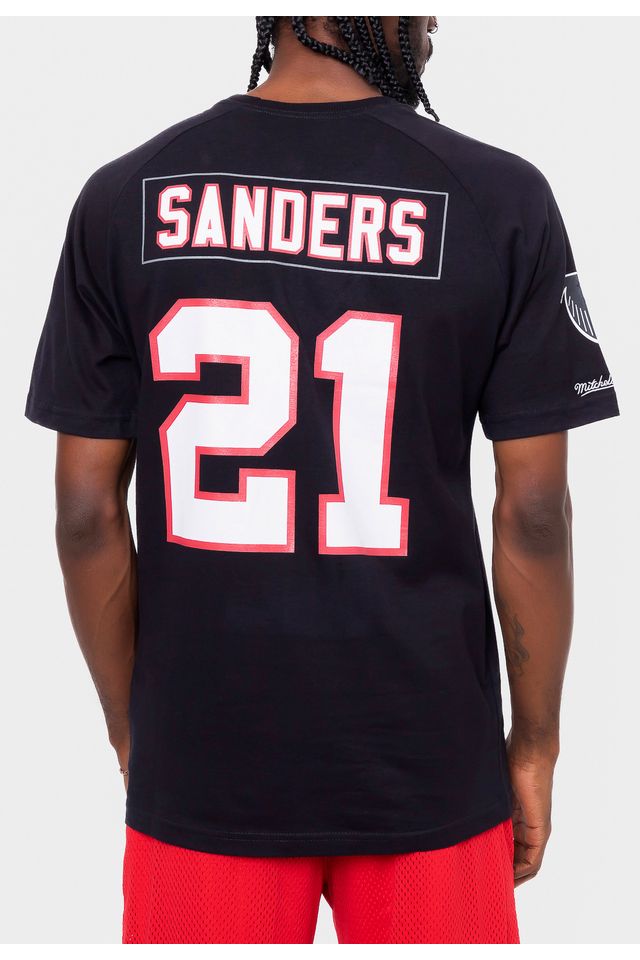Camiseta-Mitchell---Ness-Especial-NFL-Atlanta-Falcons-Deion-Sanders-Preta