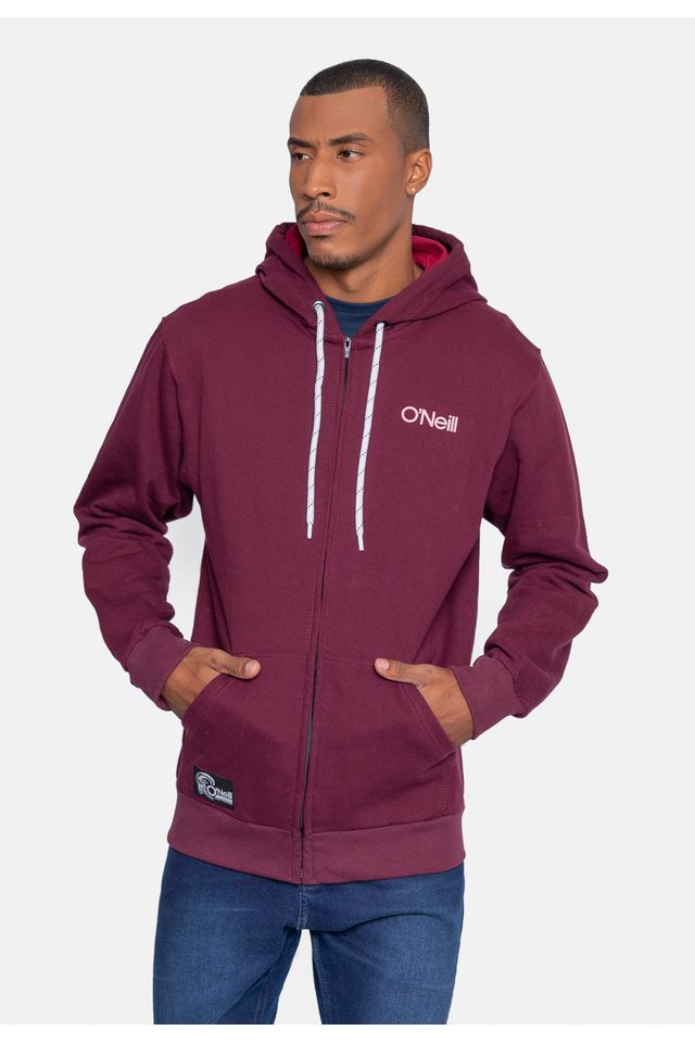 Moletom-Oneill-Aberto-Vinho