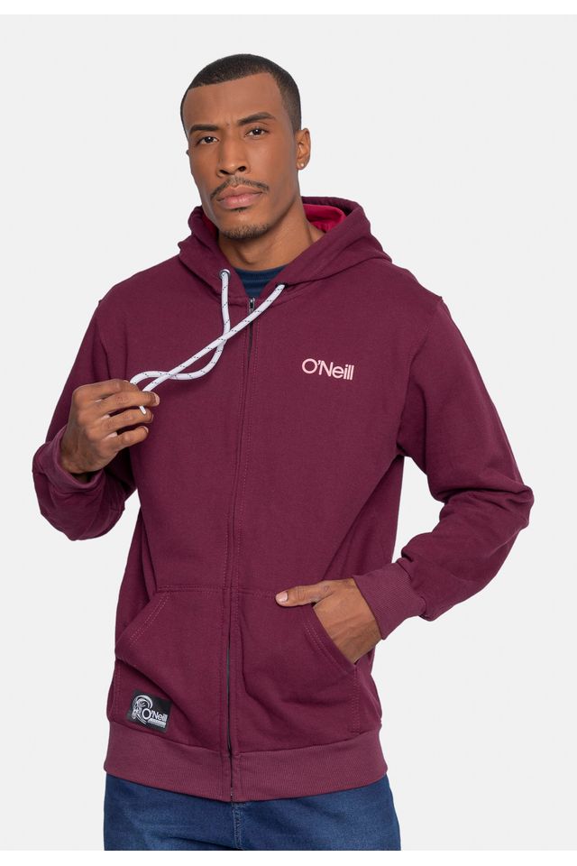 Moletom-Oneill-Aberto-Vinho