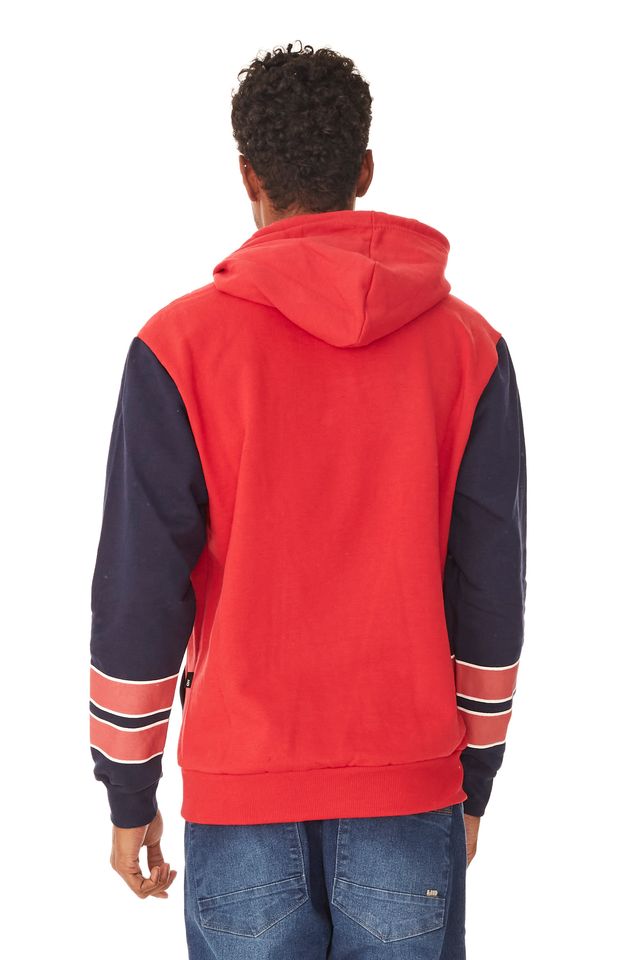 Moletom-HD-Fechado-Com-Capuz-Vermelho