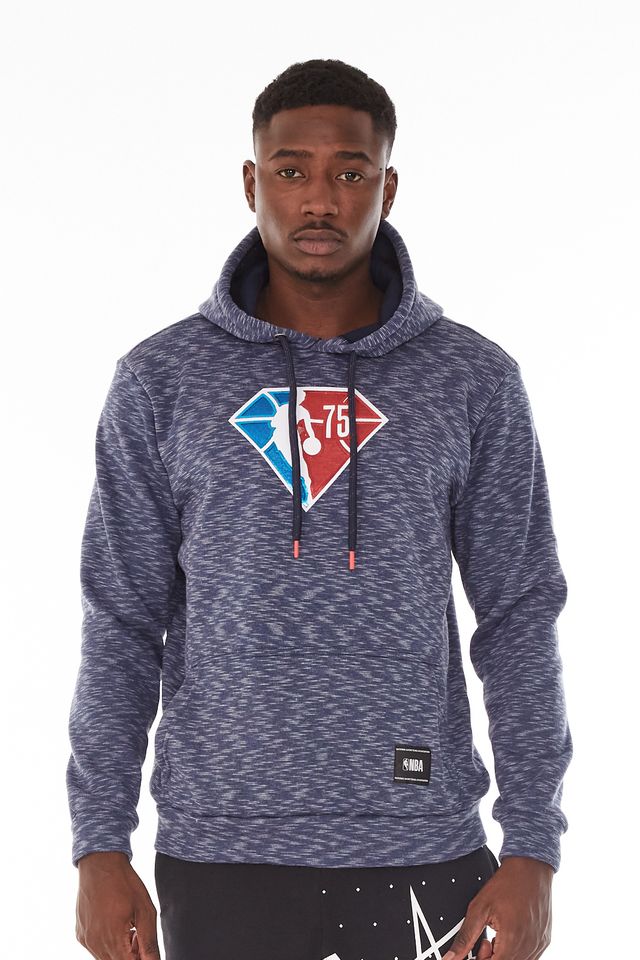 Moletom-NBA-Fechado-Com-Capuz-Diamond-Azul-Marinho-Mescla
