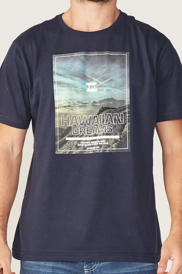 Camiseta-HD-Estampada-Surf-Apparel-Azul-Marinho