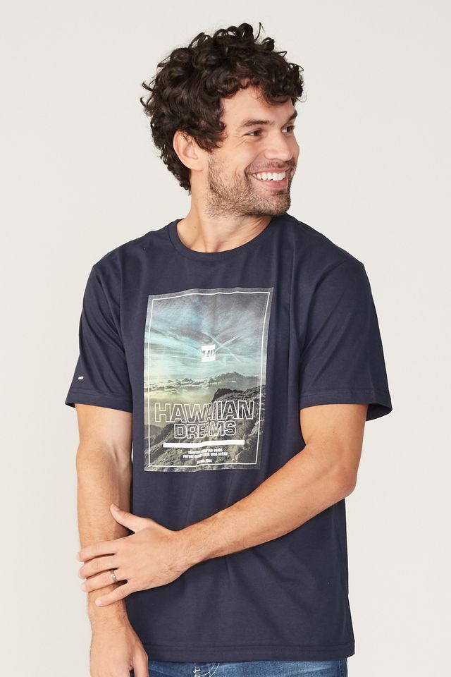 Camiseta-HD-Estampada-Surf-Apparel-Azul-Marinho