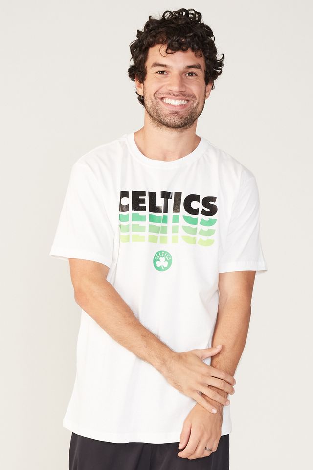 Camiseta-NBA-Estampada-Boston-Celtics-Off-White