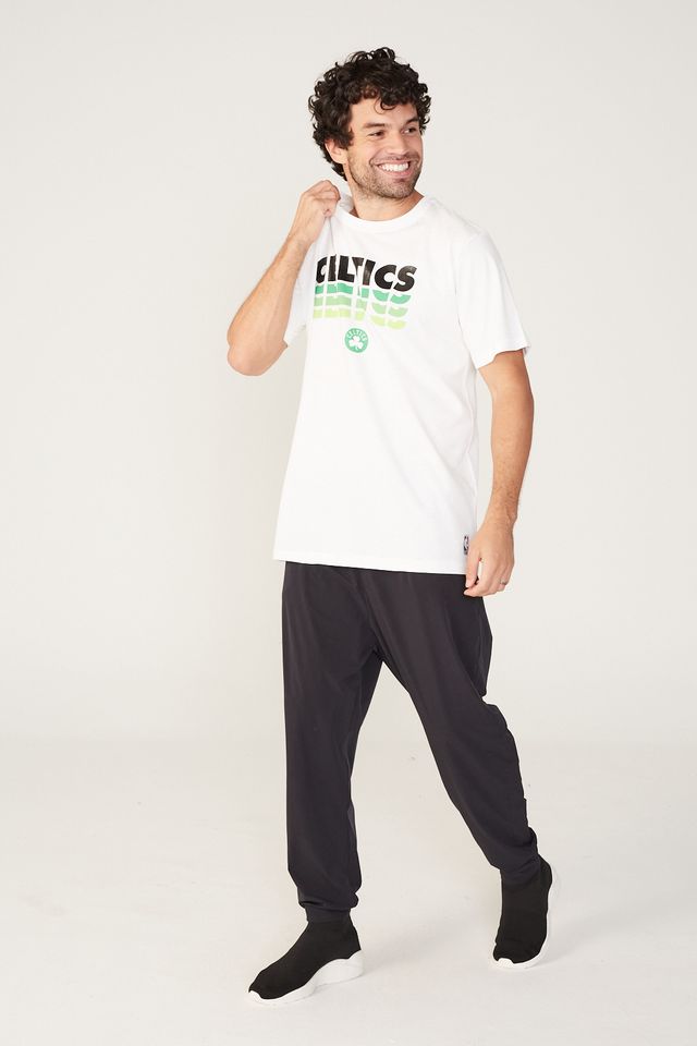 Camiseta-NBA-Estampada-Boston-Celtics-Off-White