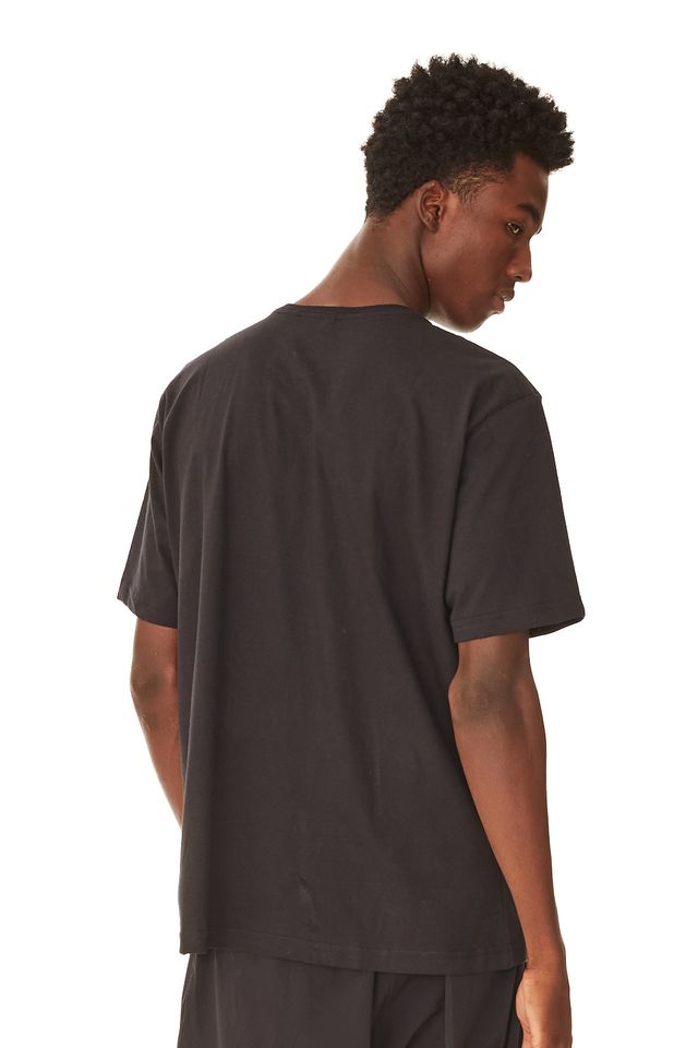 Camiseta-Oneill-Estampada-Preta