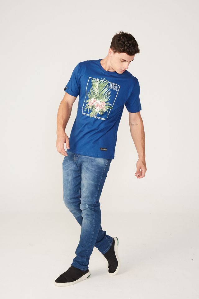 Camiseta-HD-Estampada-Palm-Trees-Azul