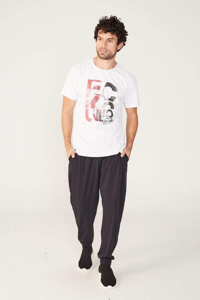 Camiseta-Ecko-Estampada-Branca-Mescla