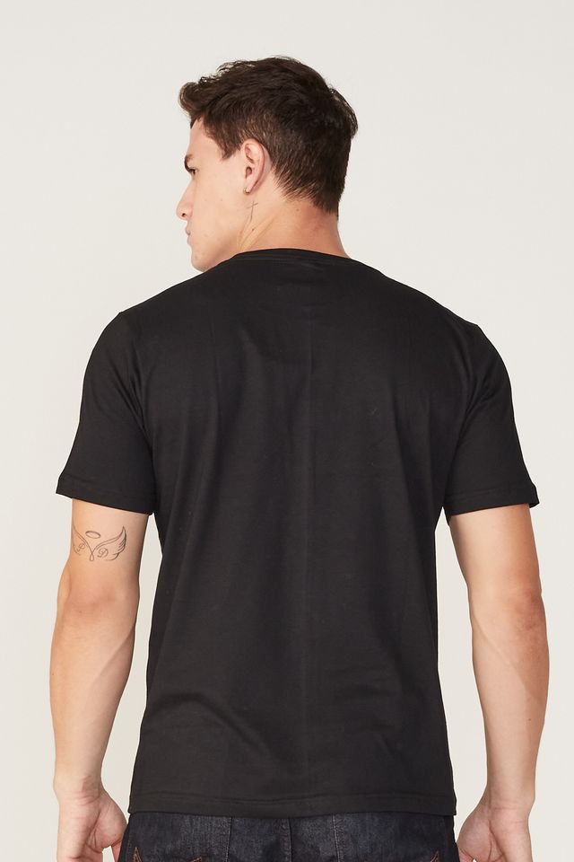 Camiseta-Fatal-Estampada-Preta