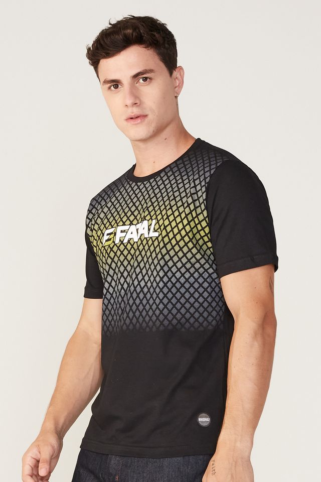 Camiseta-Fatal-Estampada-Preta