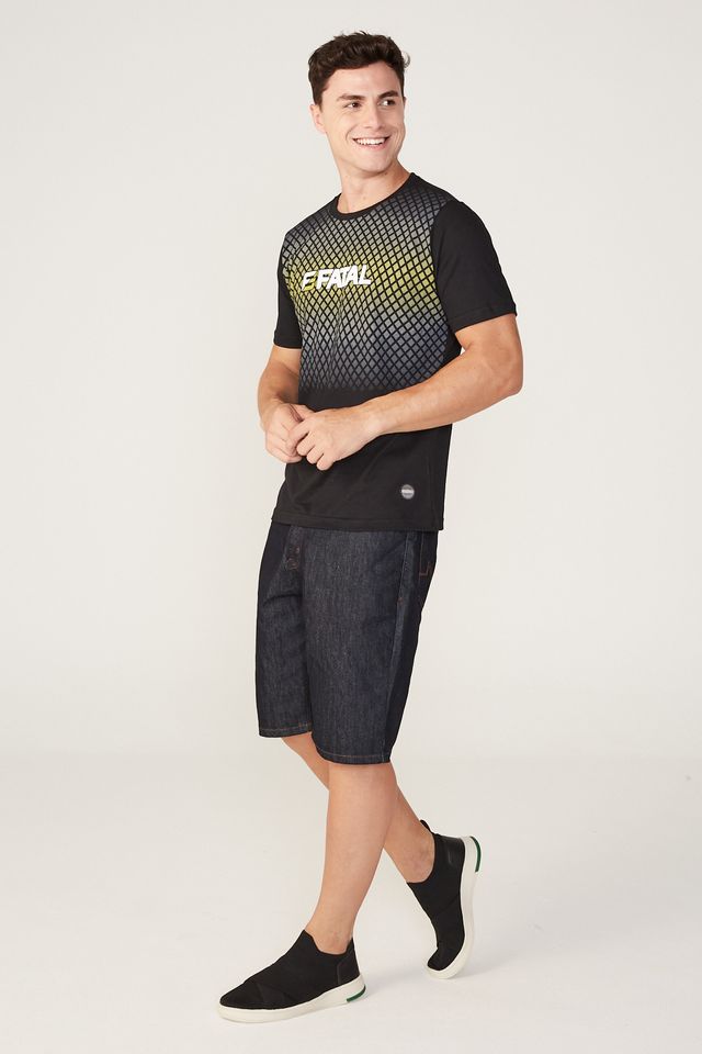 Camiseta-Fatal-Estampada-Preta
