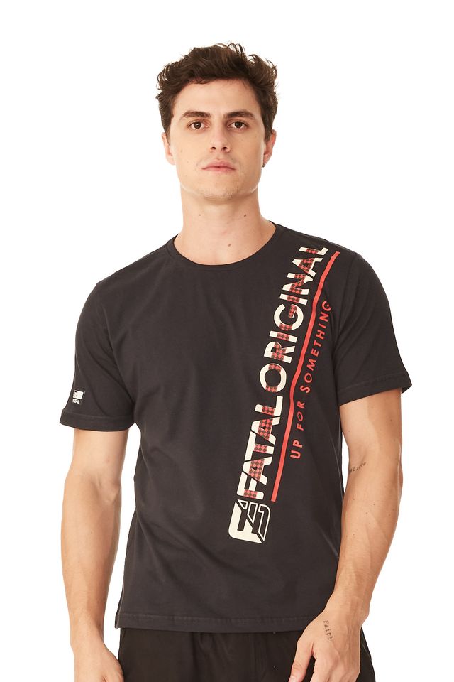 Camiseta-Fatal-Estampada-Preta