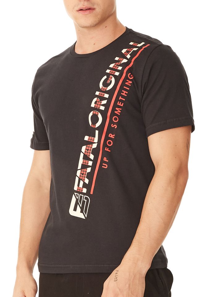 Camiseta-Fatal-Estampada-Preta