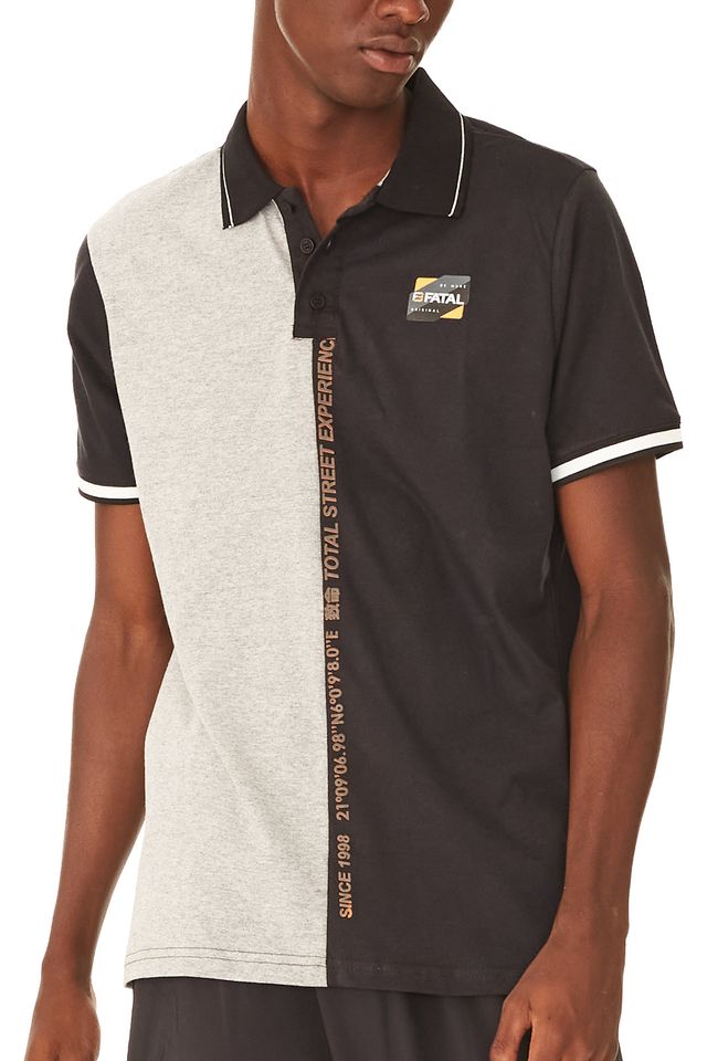 Camisa-Polo-Fatal-Especial-Cinza-Mescla