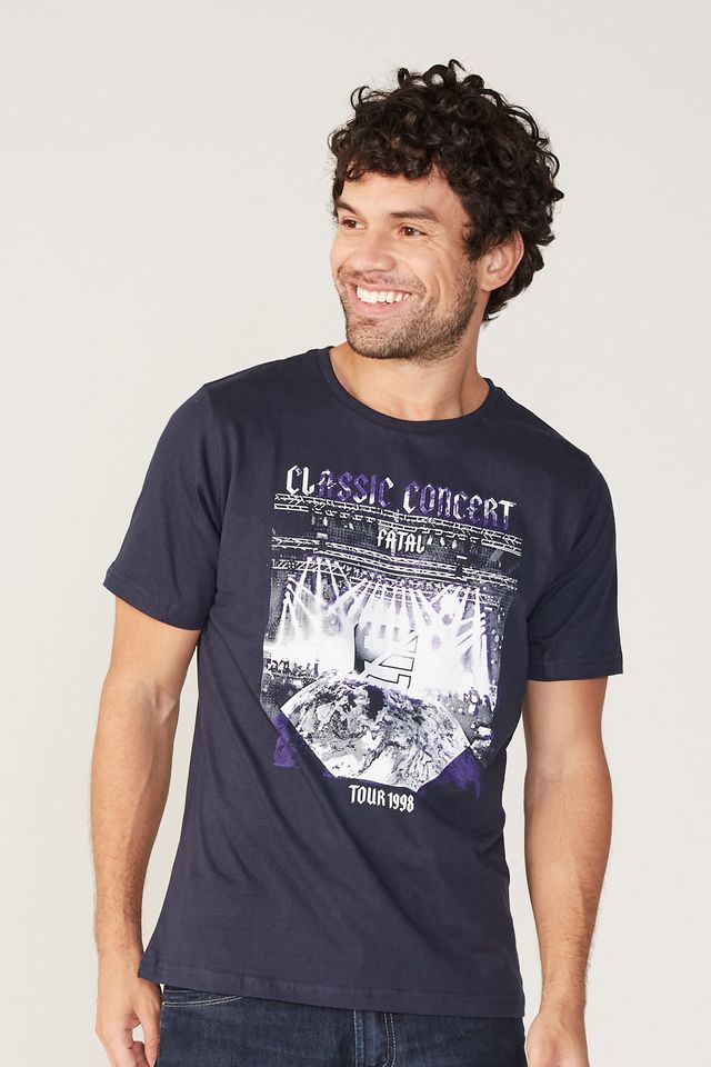 Camiseta-Fatal-Estampada-Classic-Concert-Azul-Marinho