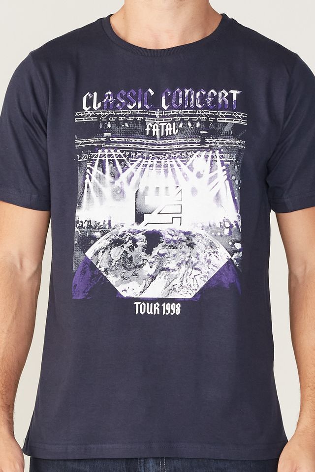 Camiseta-Fatal-Estampada-Classic-Concert-Azul-Marinho