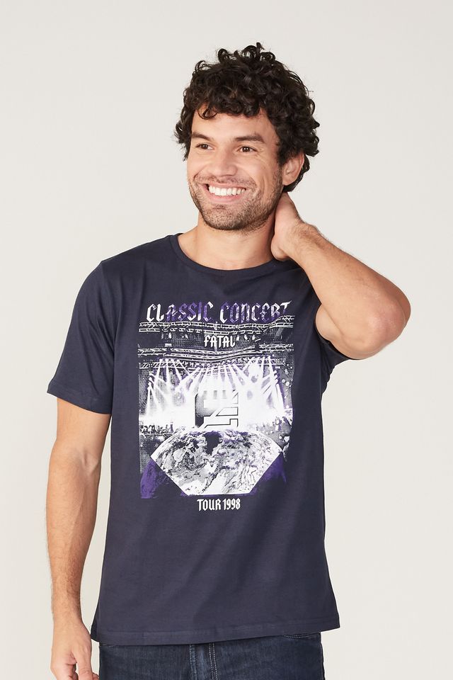 Camiseta-Fatal-Estampada-Classic-Concert-Azul-Marinho
