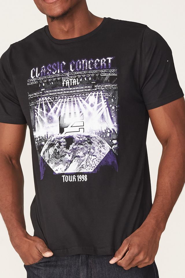 Camiseta-Fatal-Estampada-Classic-Concert-Preta