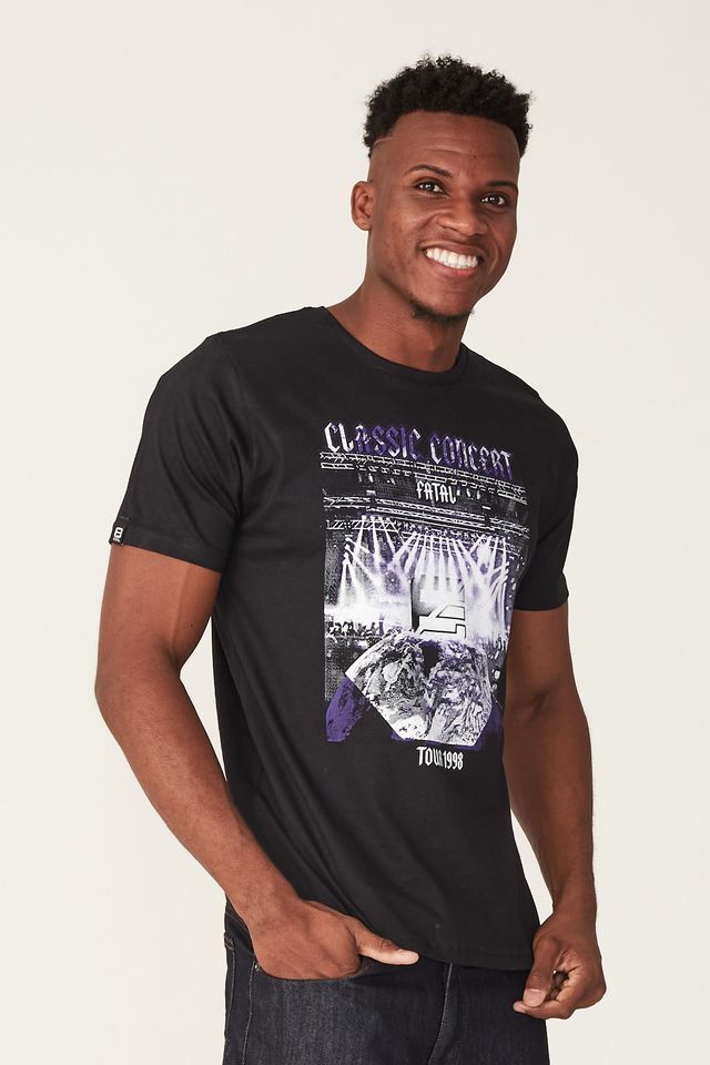 Camiseta-Fatal-Estampada-Classic-Concert-Preta