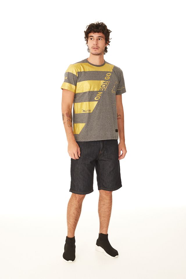 Camiseta-Onbongo-Especial-Com-Listras-Cinza-Mescla-Escuro