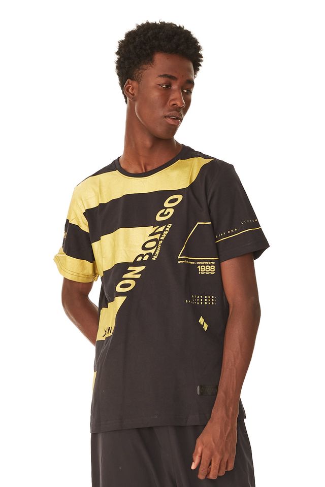 Camiseta-Onbongo-Especial-Com-Listras-Preta