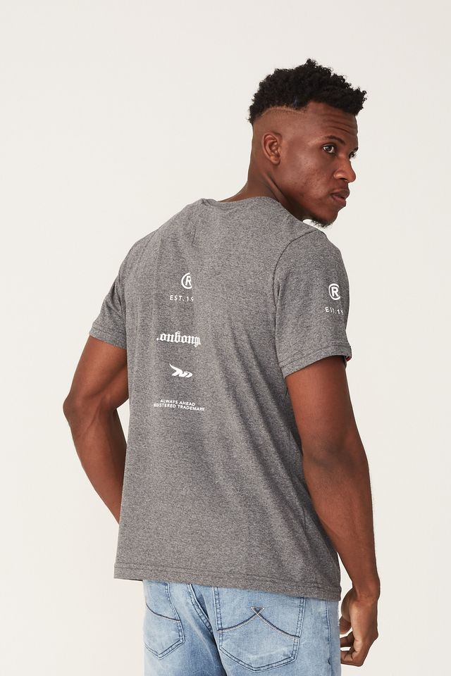 Camiseta-Onbongo-Estampada-Cinza-Mescla-Escuro