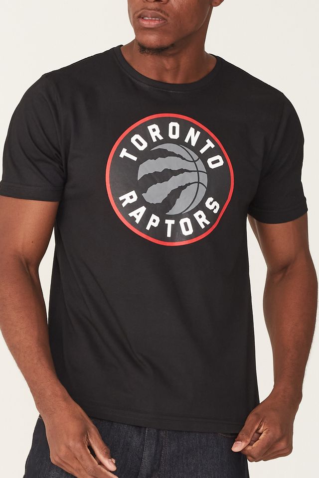 Camiseta-NBA-Estampada-Toronto-Raptors-Preta