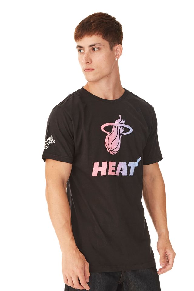 Camiseta-NBA-Especial-Miami-Heat-Preta