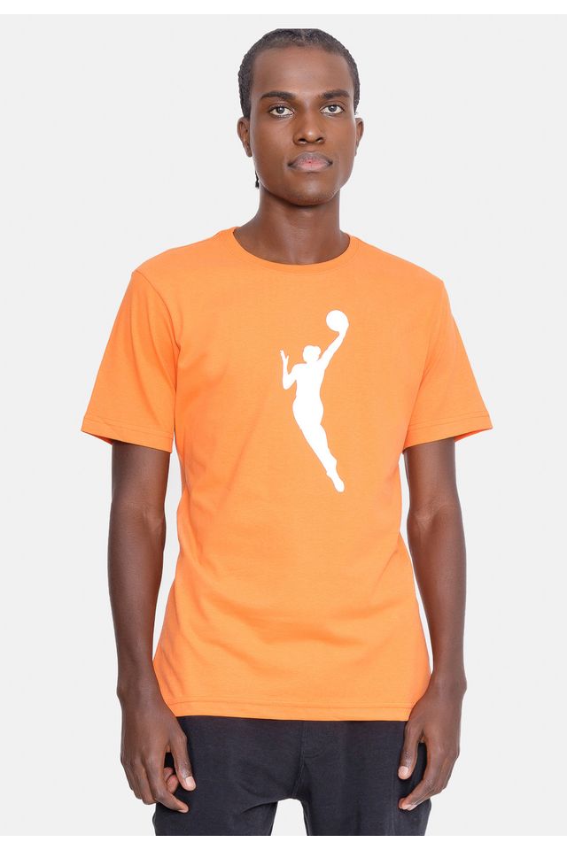 Camiseta-NBA-Jumpman-Laranja