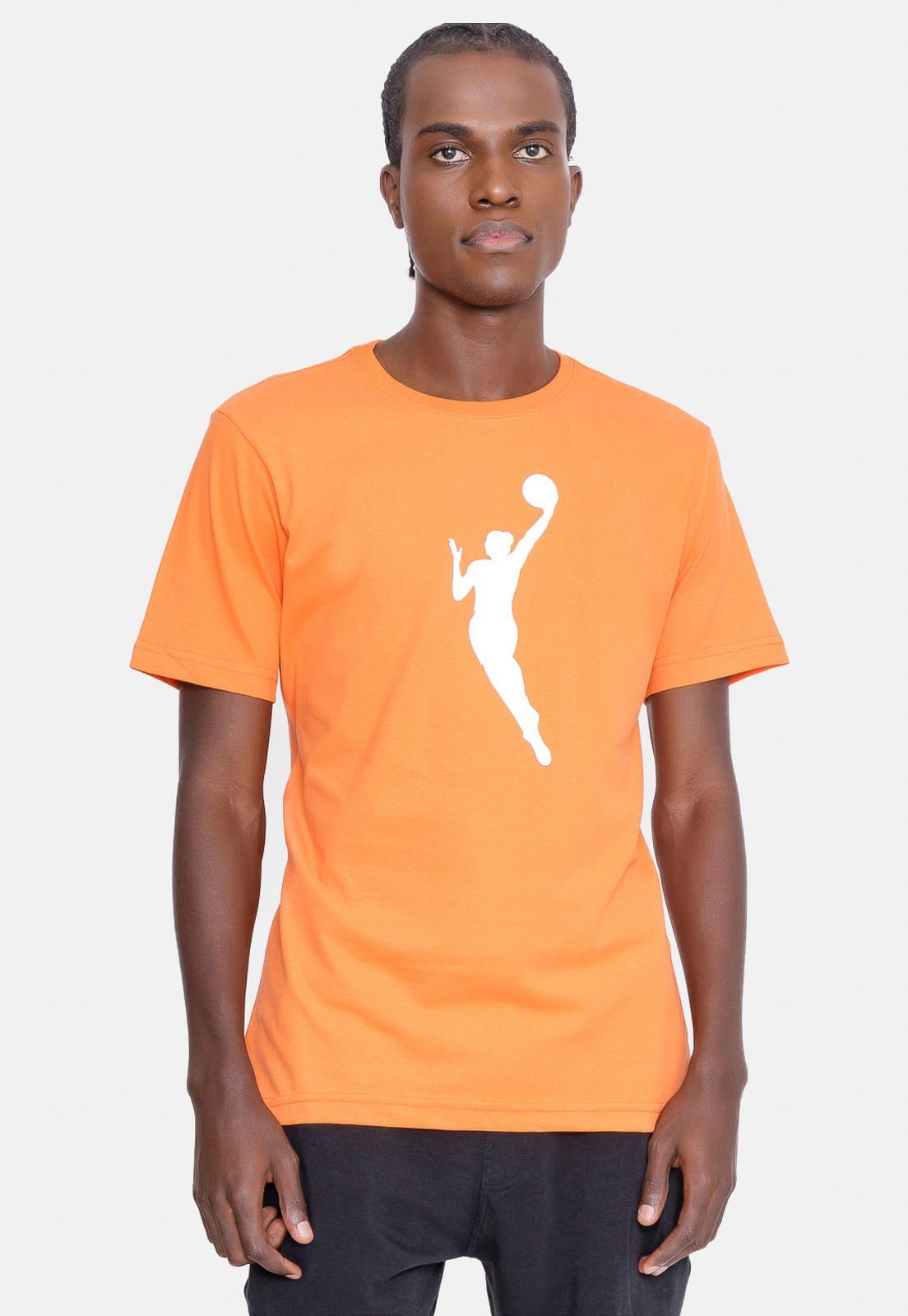 Camiseta NBA Jumpman Laranja - Urbane